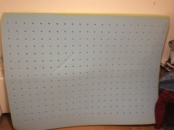 Mattress Memory Foam Topper 4", queen 1