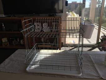 DISH DRAINER (TWO LEVELS) 3