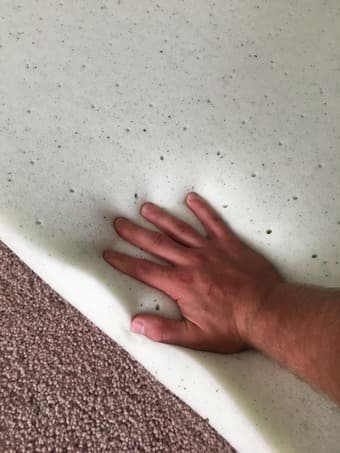Memory Foam Mattress Pad 1