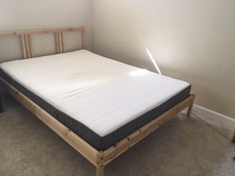 Ikea Bed and Firm Mattress 1
