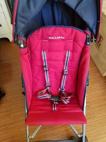 MacLaren single umbrella strollers; double stroller Rain Cover 1