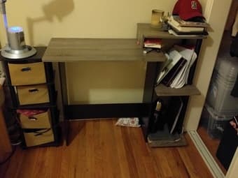 Desk and dresser 15 and 20 1