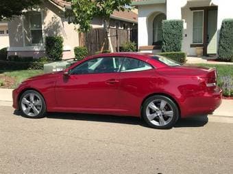 Hot Red Convertible 2