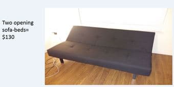 Sofa beds - opening 1