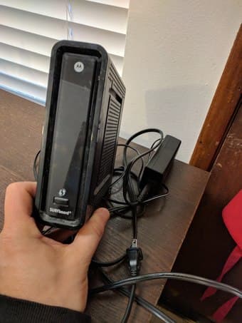 Motorola sbg 6580 modem wifi router combo 1