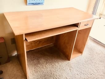 IKEA table with drawer, looks new. 1