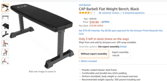 Selling Flat Weight Bench 1