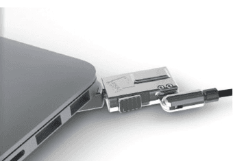 Noble Locks Mac Book Pro Retina 15" lock kit 3