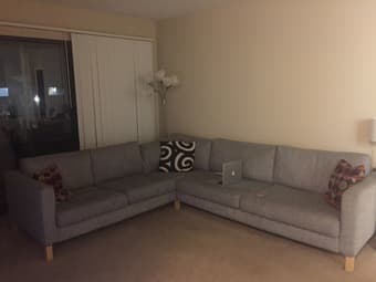 Ikea Sectional Sofa (55% reduction than original) 1