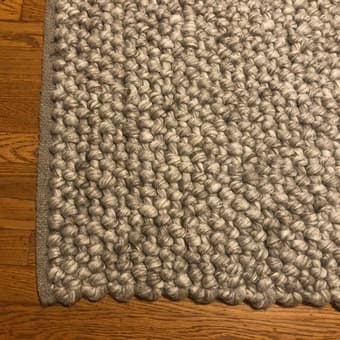 Crate and Barrel rug, 6x9 1