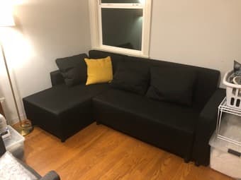 Ikea small sectional 2