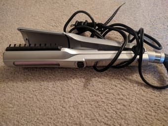 Hair straightener + foam rollers $8 OBO 1