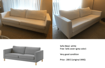 Moving out sale : Sofa 1