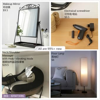 Big Sale before move out: furniture, organizer, and more, all >50% off 1
