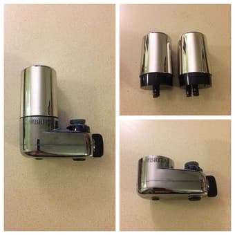 For Sale: Chrome Brita Faucet Attachment System + 2 Filters 1