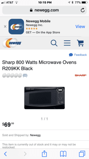 Sharp microwave oven 3