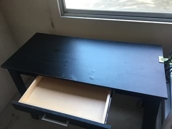 Desk and Bookshelf - $50 for BOTH 2