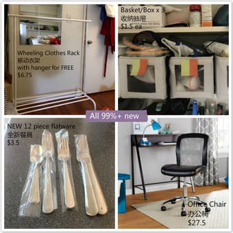 Moveout SALE:lamp,chair, organizer, diffuser,souviner, and MORE! 2