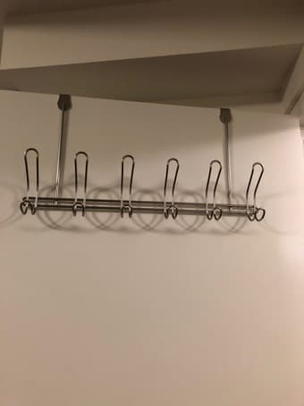 Aluminum Door Rack 1