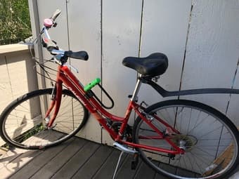 City Bike incl. lock and basket, 21 spd gear 1