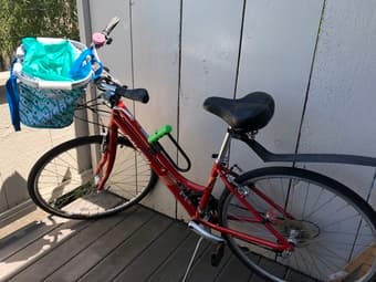City Bike incl. lock and basket, 21 spd gear 2