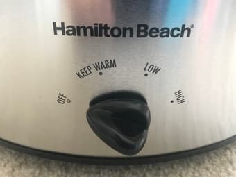 Slow cooker Hamilton Beach 8 quarts 1