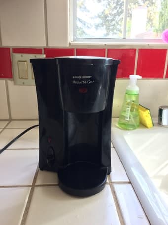 Black and Decker Single Serve Coffee Maker 1