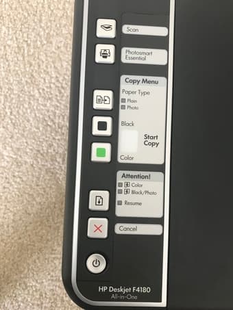 Printer scanner copier HP Deskjet F4180 2
