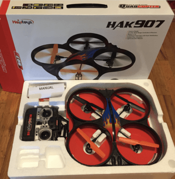 Haktoys HAK907 2.4GHz 4 Channel 17" RC Quadcopter 1