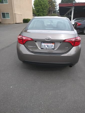 Lease takeover Car-Toyota Corolla LE 2017 2
