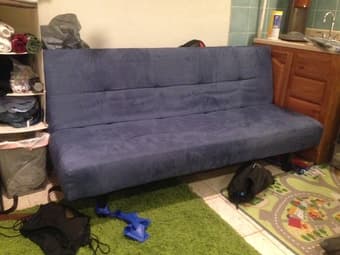 microfiber futon 1