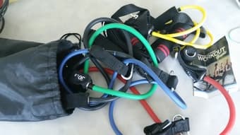 Resistance band workout set 1