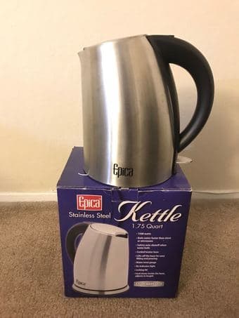 moving sale: Epica stainless kettle 1