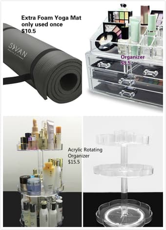 Move-out SALE:Light, Airbed,Humidifier, YogaMat,Scale, and MORE 1