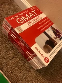 GMAT Books - 2017 Official Guide and Manhattan Prep Books 6th edition 2