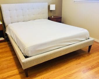 Queen Bed **West Elm 50% Off** 1