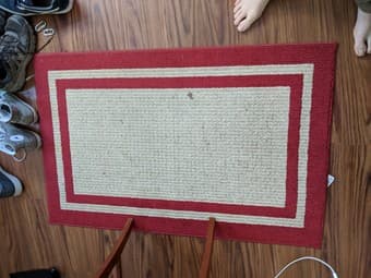 2 Small Rugs 1