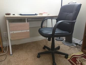 Desk and Chair in good condition 1
