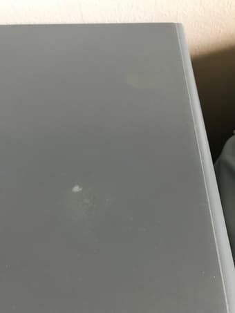 Grey night stand table 2