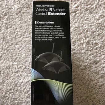 Wireless IR Remote Control Extender 3