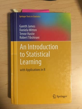 Stats202, 216: An introduction to Statistical Learning by Hastie (OBO) 1
