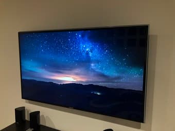 Samsung 55" HD LED TV -- Flat Panel, Wall-mount+stand included 2