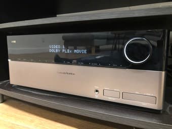 Home Theater System -- Harmon Kardon Receiver and Polk Audio Speakers 2