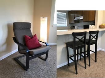 Fully furnish your apartment with classy ikea black brown furniture! 3