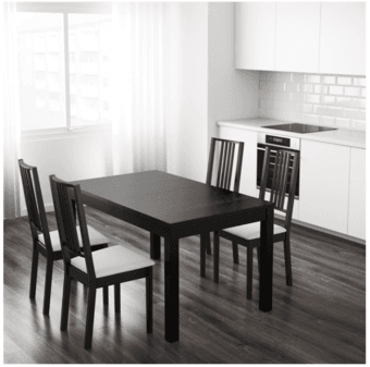 Brand new BJURSTA Extendable table 1