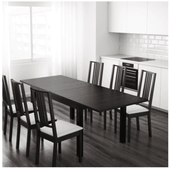 Brand new BJURSTA Extendable table 2