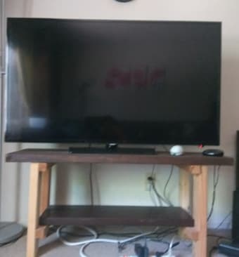 TV (Samsung 48" Class 720p LED) and TV stand 2