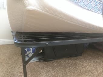 Bed Frame- Iron (Foldable) -12 inches 3
