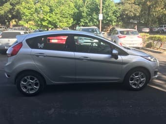 2016 Ford Fiesta SE w/ Hatchback (silver), only 24,000 miles 1