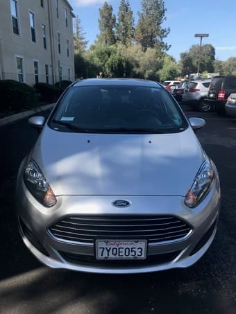 2016 Ford Fiesta SE w/ Hatchback (silver), only 24,000 miles 3